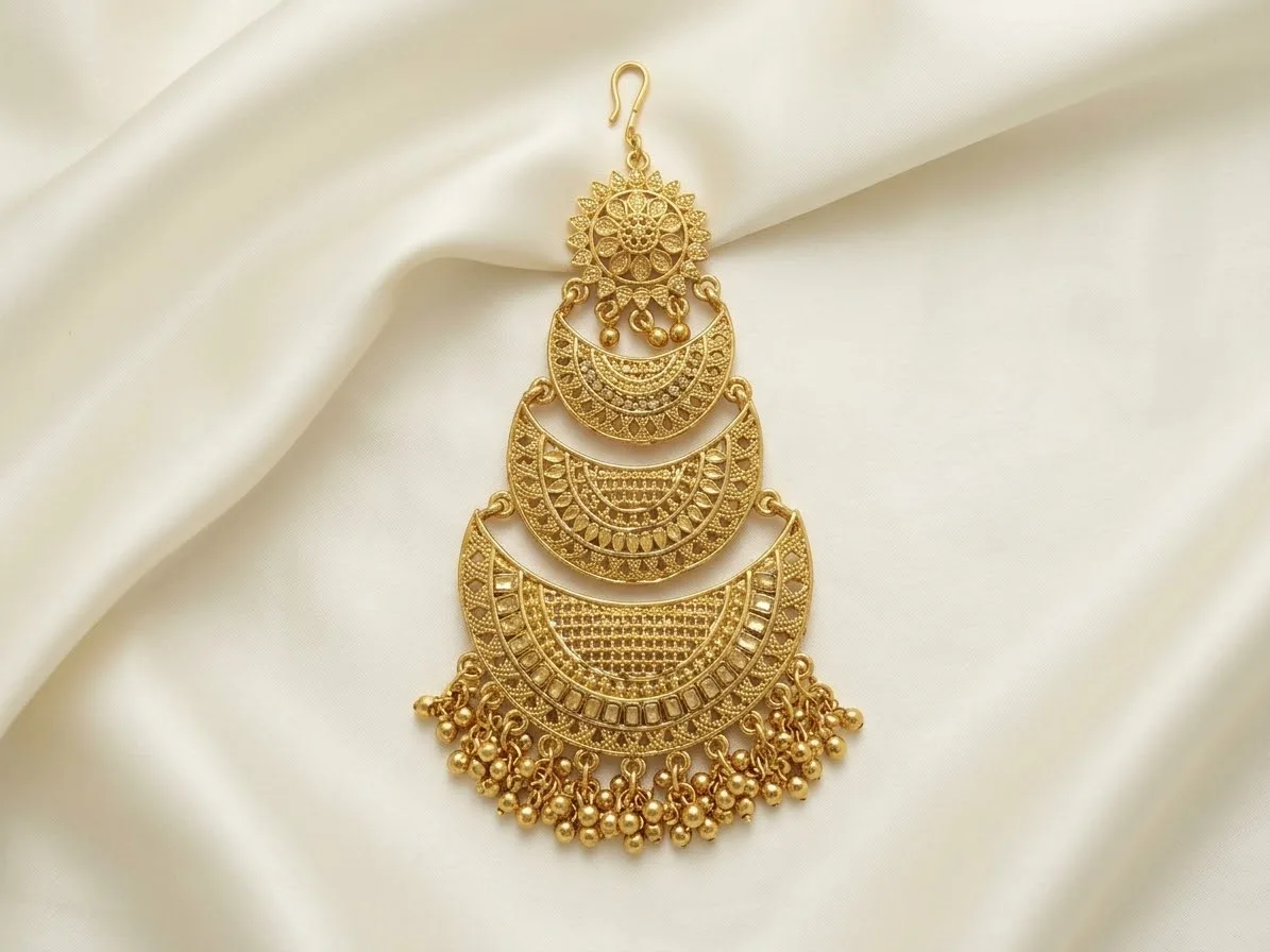 Gold-Plated Layered Traditional Passa