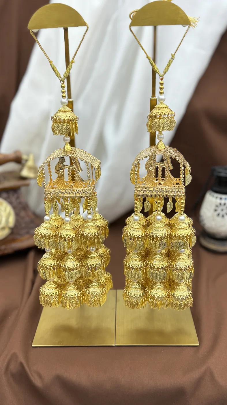 Royal Bride-Groom (Dulha-Dulhan) Gold Kalire