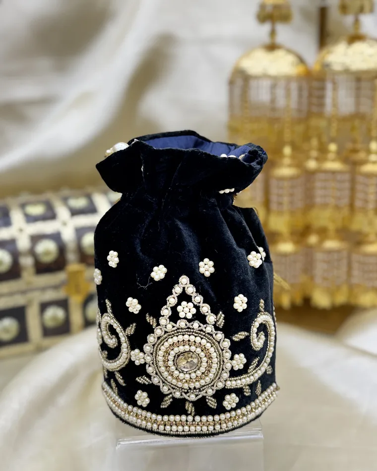 Potli bags and clutches at Patiala Fashion Calgary