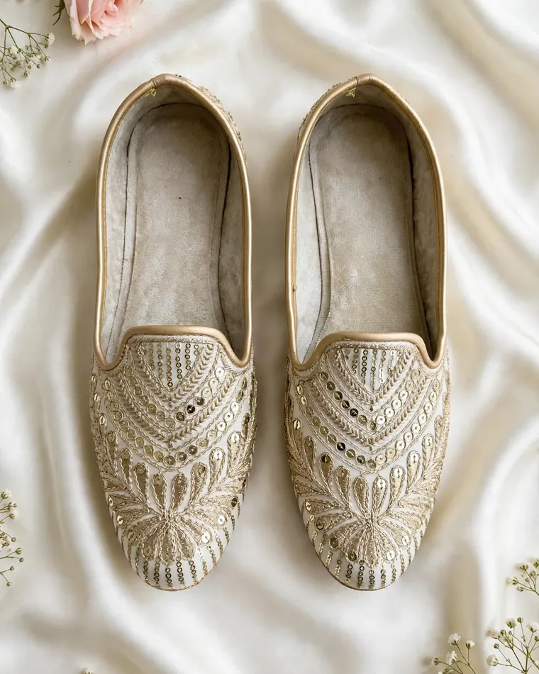 Handcrafted Punjabi juttis at Patiala Fashion Calgary